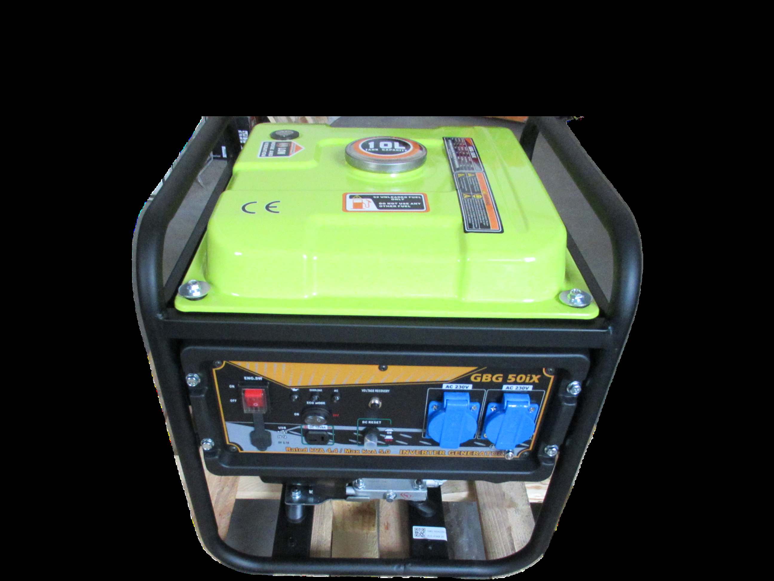 Генератор бензиновий GBG50IX/GP, 3.6кВт, 230В (GENPOWER)